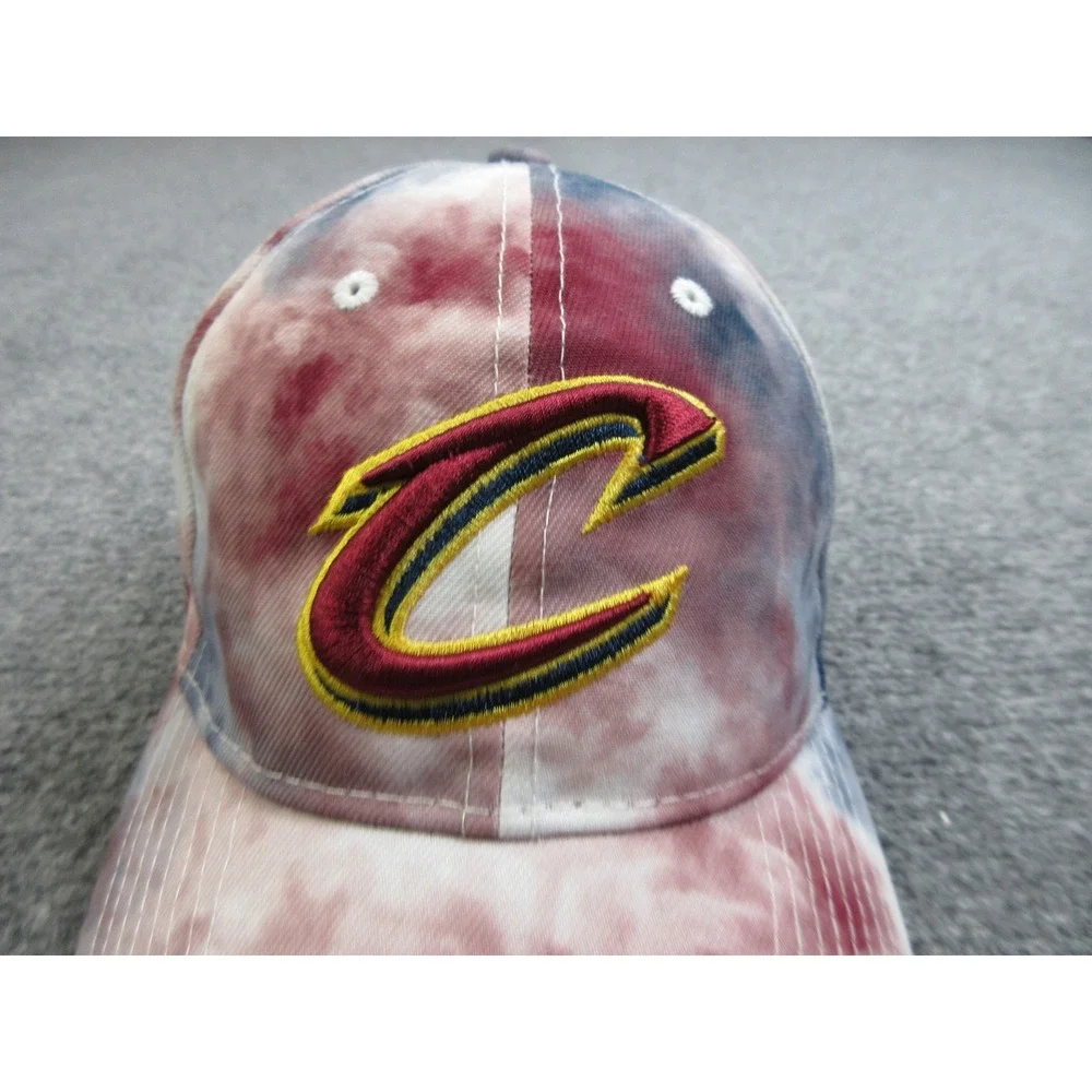 Cleveland Cavaliers Hat Cap Strap Back NBA‎ Basketball Mens New Era Tie Dye